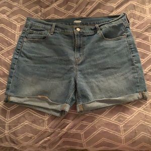 Jean shorts shorts